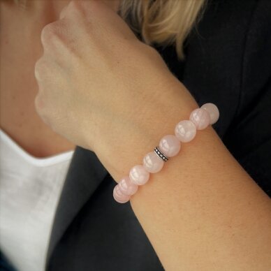 Bracelet VIVERE Pink quartz 1